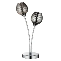 Marple Table Lamp - Chrome & Smoke -Energizer Sales Store 13645373 7704956789274884