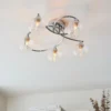 Tatton 5 Light Semi Flush Ceiling Light - Chrome -Energizer Sales Store 13645374 1674942855211607