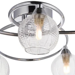 Tatton 5 Light Semi Flush Ceiling Light - Chrome -Energizer Sales Store 13645374 1684942855410888