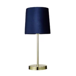 Paris Velvet Table Lamp - Navy -Energizer Sales Store 13751360 1834969499106906
