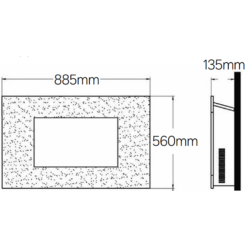 Wall Mounted Fireplace Heater -Energizer Sales Store 13794158 2214972662895428