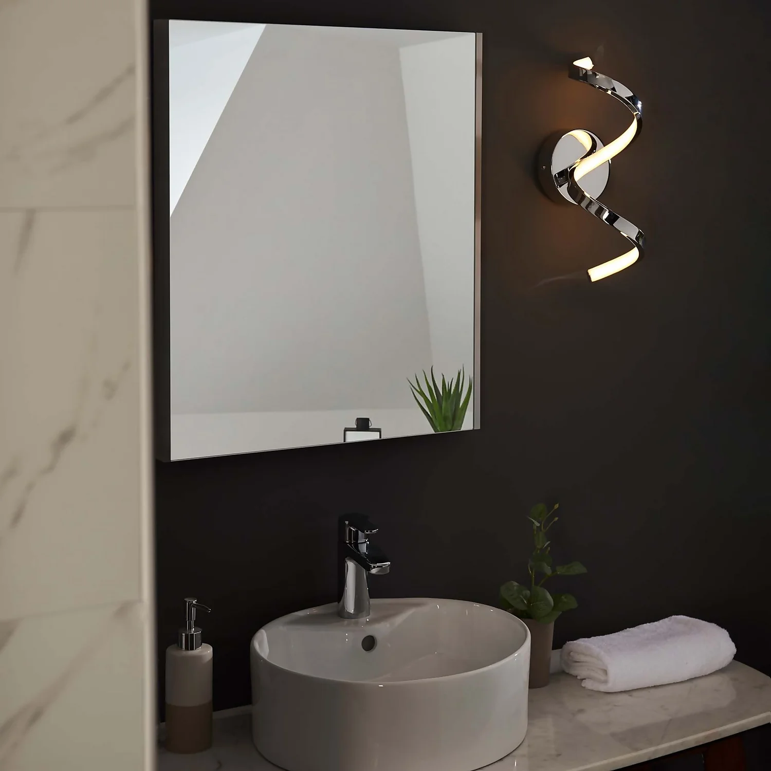 Astral Bathroom Wall Light - Chrome 7 Astral Bathroom Wall Light - Chrome - Image 5
