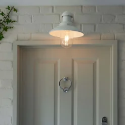 Hereford Outdoor Wall Light - White 14 Hereford Outdoor Wall Light - White -Energizer Sales Store 13794244 1004957104432615
