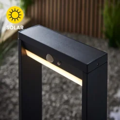 Dannah 50cm Photocell & PIR Solar Outdoor Floor Light - Black 16 Dannah 50cm Photocell & PIR Solar Outdoor Floor Light - Black -Energizer Sales Store 13794248 2014957105815417