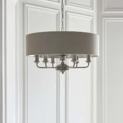 Highclere Pendant Light - 6lt Chrome -Energizer Sales Store 13794252 5284957104588375