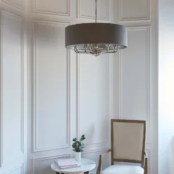 Highclere Pendant Light - 6lt Nickel -Energizer Sales Store 13794254 6564957104095391