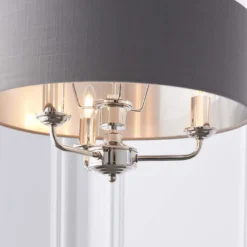Highclere Pendant Light - 3lt Nickel -Energizer Sales Store 13794255 1244957104666249