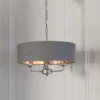 Highclere Pendant Light - 3lt Nickel -Energizer Sales Store 13794255 1954957104526632
