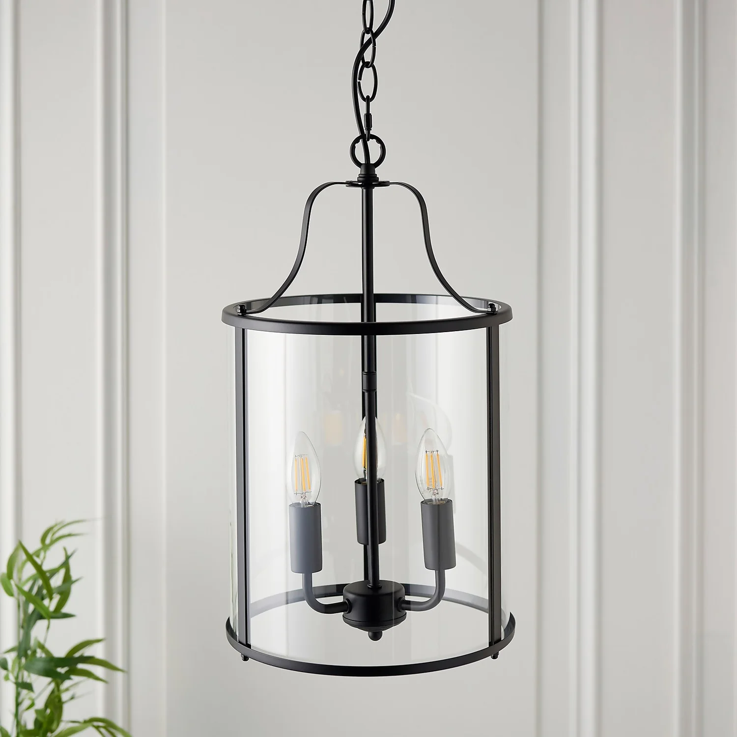 Chester 3 Light Pendant - Black 7 Chester 3 Light Pendant - Black - Image 5