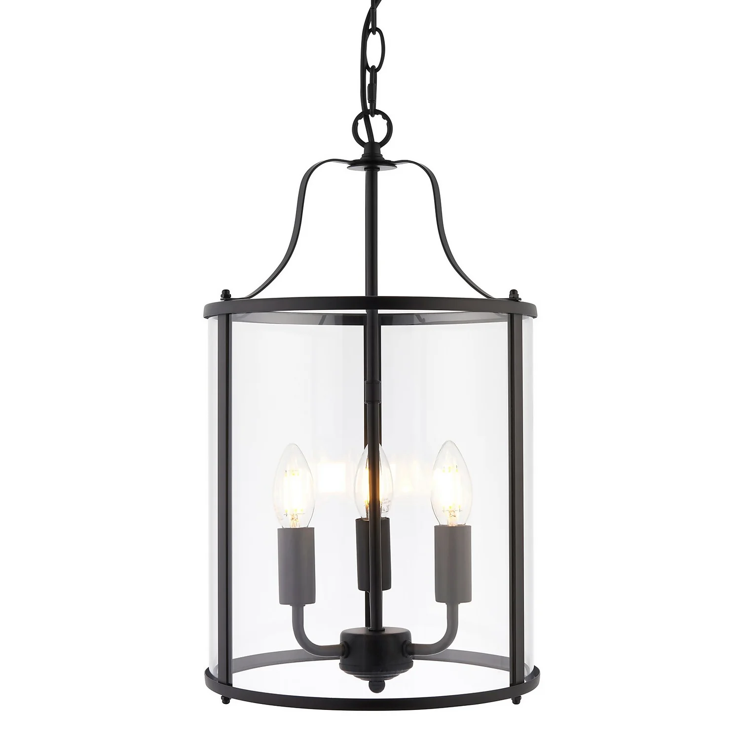 Chester 3 Light Pendant - Black 6 Chester 3 Light Pendant - Black - Image 4