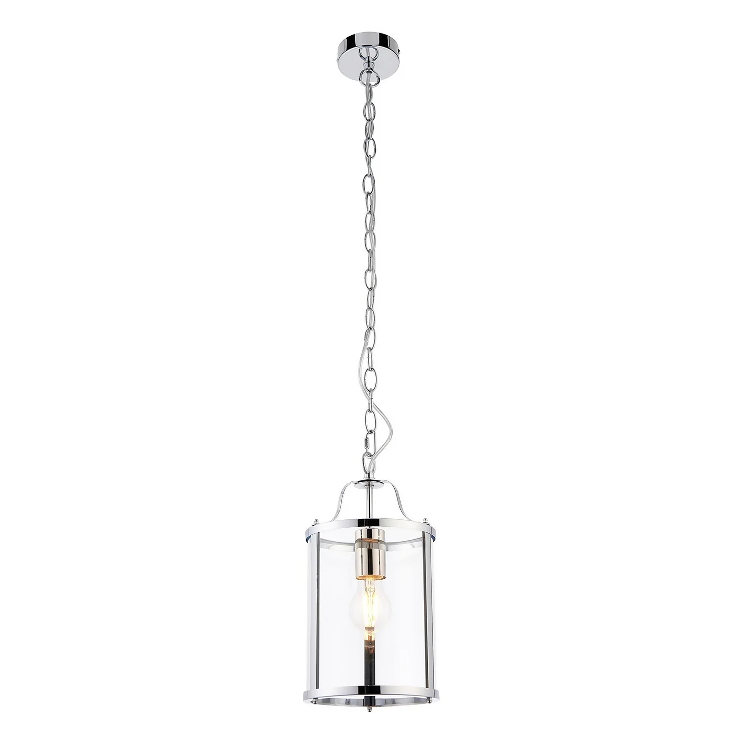 Chester Single Pendant Light - Chrome 4 Chester Single Pendant Light - Chrome - Image 2