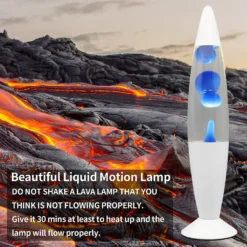 White & Blue Classic Lava Lamp 20 White & Blue Classic Lava Lamp -Energizer Sales Store 13892606 8334998573234132