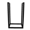 Contemporary Square Log Store & Rack - Black -Energizer Sales Store 13898119 1294989748665612