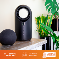 TCP Smart Wifi Portable Bladeless Heater & Cooling Fan 1500W Black -Energizer Sales Store 13903509 8134982448531981