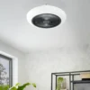 EGLO Sayulita Ceiling Light With Fan - White & Black -Energizer Sales Store 13914240 7394974907514097
