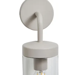Kew Curved Arm E27 Outdoor Wall Light - Dove Grey -Energizer Sales Store 13924364 4374980109374465