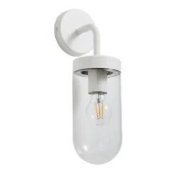 Kew Curved Arm E27 Outdoor Wall Light - Ivory 9 Kew Curved Arm E27 Outdoor Wall Light - Ivory -Energizer Sales Store 13924366 6654980108520254