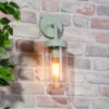 Kew Curved Arm E27 Outdoor Wall Light - Mint -Energizer Sales Store 13924367 1645005578592944
