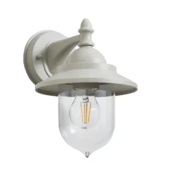 Leek Mini Fisherman's Outdoor Lantern - Dove Grey -Energizer Sales Store 13924370 6604980108449757