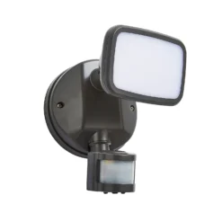 Lynn LED Outdoor Floodlight With PIR Sensor (IP65) - Dark Grey -Energizer Sales Store 13924380 1354980108730776