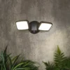 Lynn 2 Light Outdoor Wall Light (IP65) - Dark Grey -Energizer Sales Store 13924381 5994980108521298