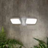 Lynn 2 Light Outdoor Wall Light (IP65) - White -Energizer Sales Store 13924382 1394980108326100