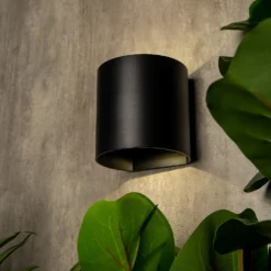Maui Up-Down LED Outdoor Wall Light - Black