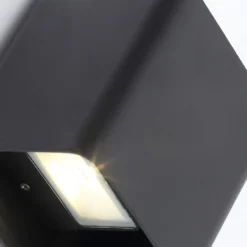 Maui Up-Down LED Outdoor Wall Light - Black -Energizer Sales Store 13924383 2104980108426489