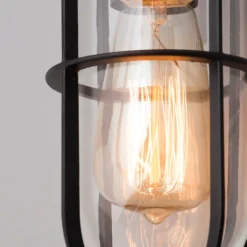 Woking Caged Outdoor Wall Light - Black -Energizer Sales Store 13924385 1955008939285428