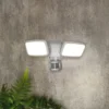 Lynn 2 Light LED Outdoor Floodlight With PIR Sensor (IP65) - White 1 Lynn 2 Light LED Outdoor Floodlight With PIR Sensor (IP65) - White -Energizer Sales Store 13924386 1864980108523938