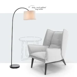 Morten Floor Lamp - Black 16 Morten Floor Lamp - Black -Energizer Sales Store 13938482 1394981961146512