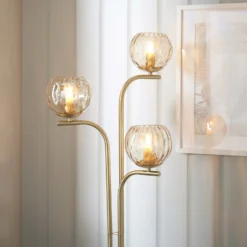 Geneva Floor Lamp - Brass -Energizer Sales Store 13938487 1224981960018014