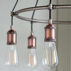 Henrik 6 Light Pendant Light - Pewter 13 Henrik 6 Light Pendant Light - Pewter -Energizer Sales Store 13938489 6024981961047983