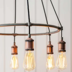 Henrik 6 Light Pendant Light - Pewter 11 Henrik 6 Light Pendant Light - Pewter -Energizer Sales Store 13938489 8944981960968672