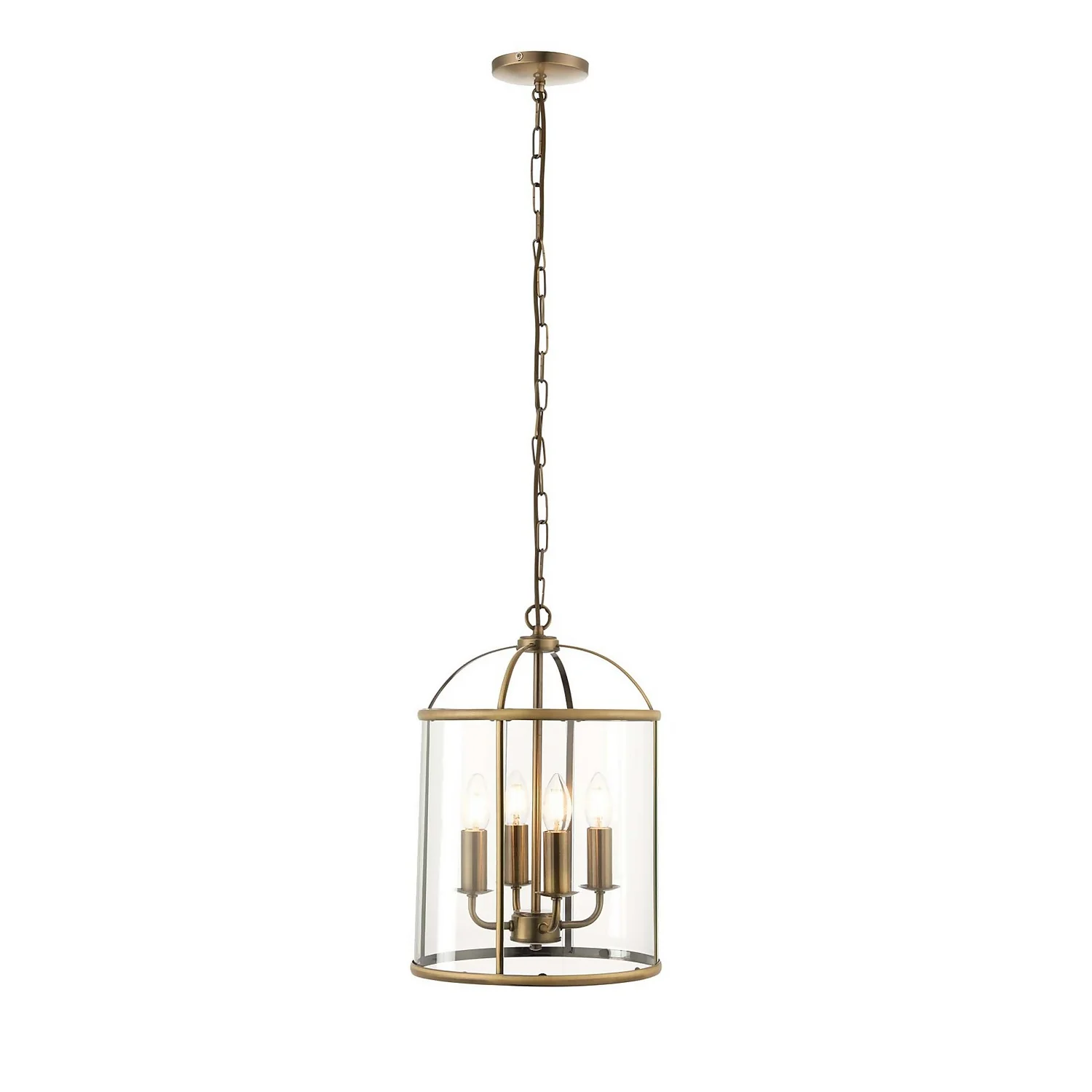 Abott 4 Light Pendant Light - Brass 4 Abott 4 Light Pendant Light - Brass - Image 2