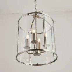 Abott 4 Light Pendant Light - Nickel -Energizer Sales Store 13938494 1254981959569778