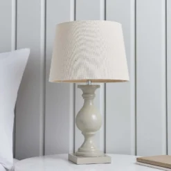 Andrea Table Lamp - Taupe -Energizer Sales Store 13938496 3264981958506251