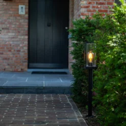 Lutec Flair E27 Outdoor Bollard Light - Black 8 Lutec Flair E27 Outdoor Bollard Light - Black -Energizer Sales Store 13950211 1494993071793743