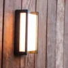 Lutec Qubo RGB LED Outdoor Wall Light With Lutec Connect Technology - Anthracite -Energizer Sales Store 13950214 4634993071422442