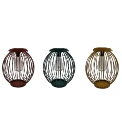 Homebase Edit Multicoloured Solar Round Bar Lantern (3 Colours Available) -Energizer Sales Store 13956307 1625002413888705