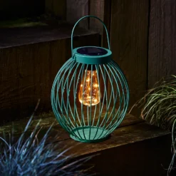 Homebase Edit Multicoloured Solar Round Bar Lantern (3 Colours Available) -Energizer Sales Store 13956307 3005040505342110