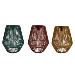Homebase Edit Solar Rope Lantern - 30cm (Assorted Colours) -Energizer Sales Store 13956316 1895002413793587