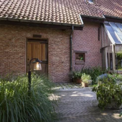 Lutec Cate E27 Outdoor Bollard Light - Black With Rust Effect -Energizer Sales Store 13971736 5604992863237844