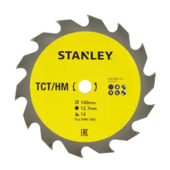 STANLEY Circular Saw Blade, TCT, 140 X 12.7 X 14T (STA13000-XJ)