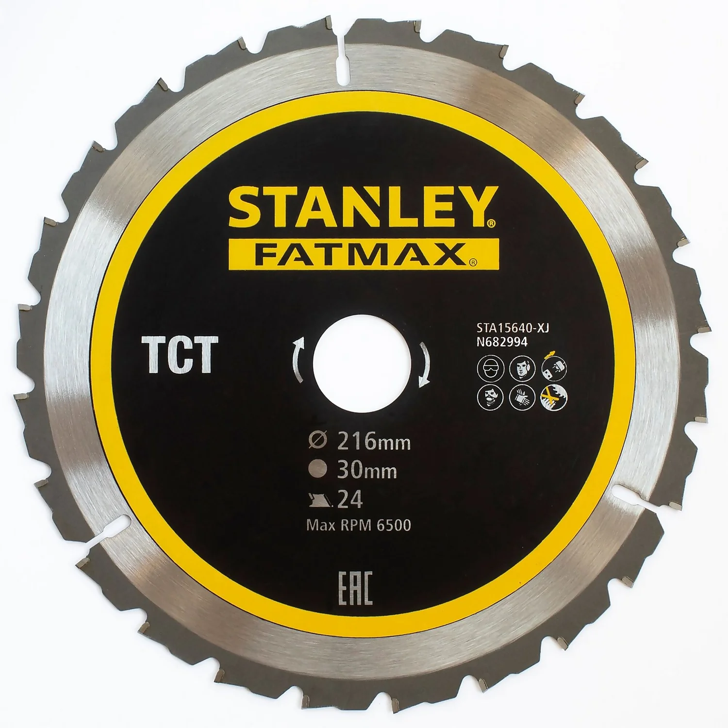 STANLEY FATMAX Circular Saw Blade TCT 216 X 30 X 24T Mitre Saw (STA15640-XJ) 3 STANLEY FATMAX Circular Saw Blade TCT 216 X 30 X 24T Mitre Saw (STA15640-XJ)