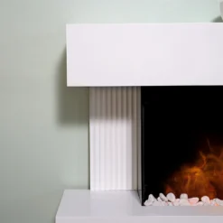 Αδάμ Adam Manola Wall Mounted Electric Suite With Downlights & Remote Control In Pure White, 39 Inch -Energizer Sales Store 14199605 1675009419669563