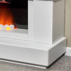 Αδάμ Adam Verona Fireplace Suite In Pure White, 48 Inch -Energizer Sales Store 14199612 1385009418223587