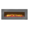Sureflame WM-9505 Electric Wall Mounted Fire With Remote Control In Grey, 42 Inch -Energizer Sales Store 14199614 9175009418565500