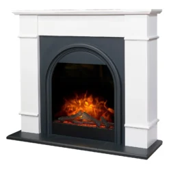 Αδάμ Adam Chesterfield Electric Fireplace Suite With Flat To Wall Fitting In White & Charcoal Grey, 44 Inch 14 Αδάμ Adam Chesterfield Electric Fireplace Suite With Flat To Wall Fitting In White & Charcoal Grey, 44 Inch -Energizer Sales Store 14199615 7425009419758618