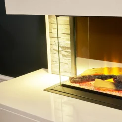 Acantha Aspen White Marble & Slate Fireplace Suite With Downlights, 50 Inch 9 Acantha Aspen White Marble & Slate Fireplace Suite With Downlights, 50 Inch -Energizer Sales Store 14199623 2145009417876670